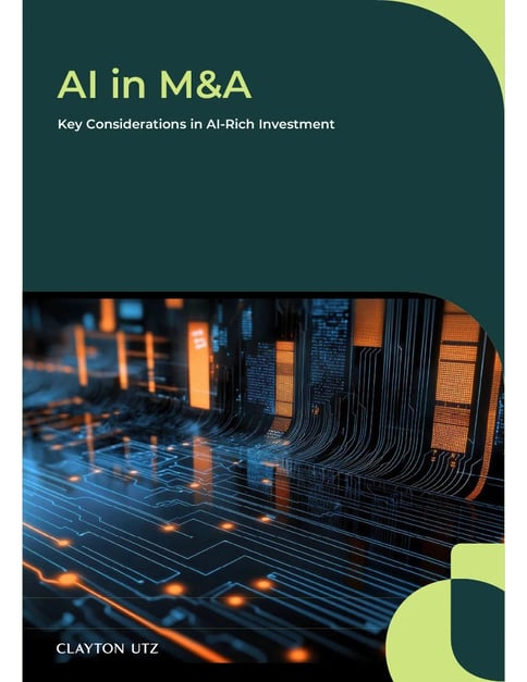 AI in M&A guide image